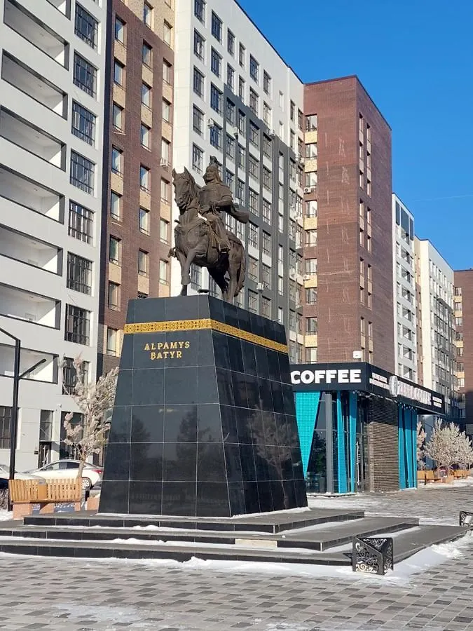 Жк Alpamys Рядом С Mega Silk Way Apartment Nur-Sultan
